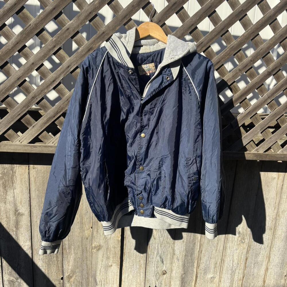 Vintage RedHead Hooded Windbreaker Jacket (M)